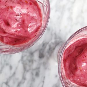 Vegansk og sukkerfri jordbæris