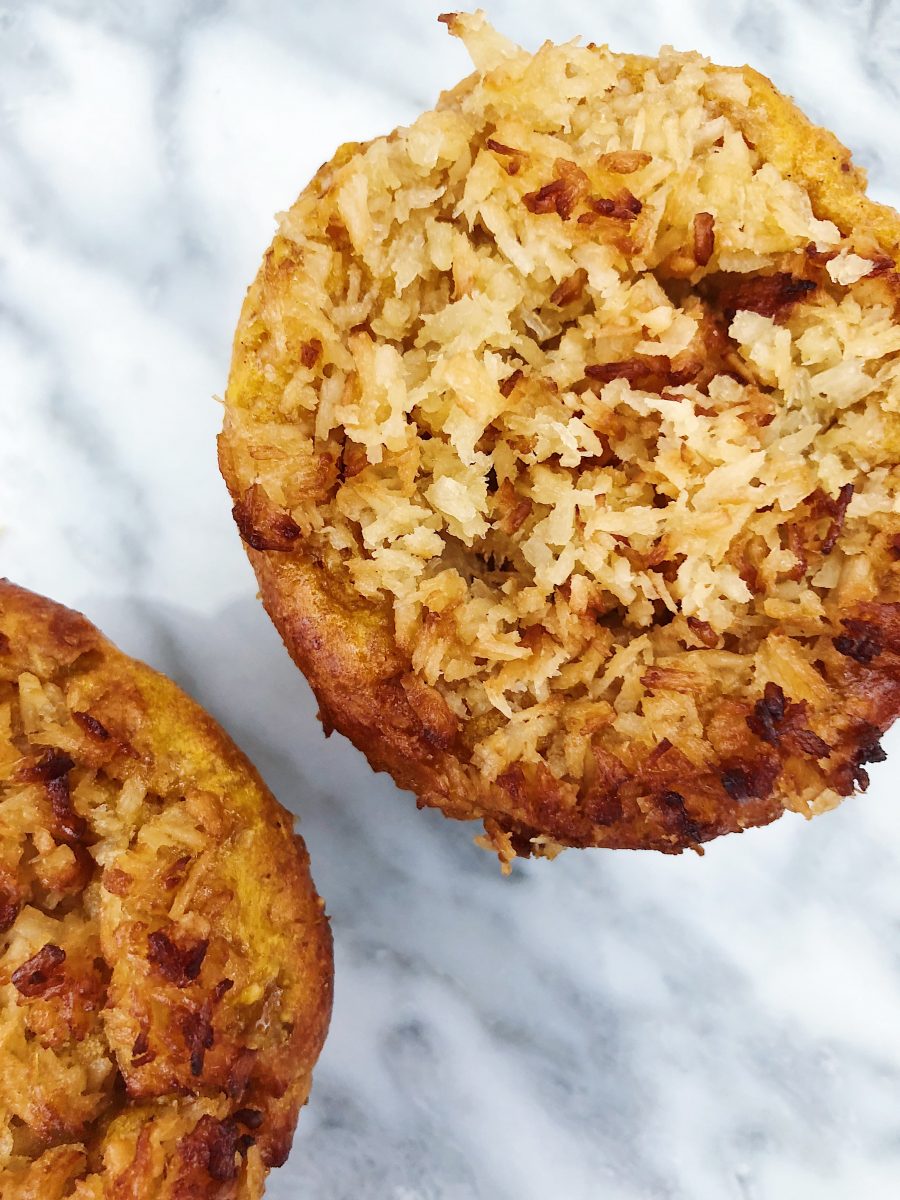 MUFFINS MED DRØMMEKAGE TOPPING