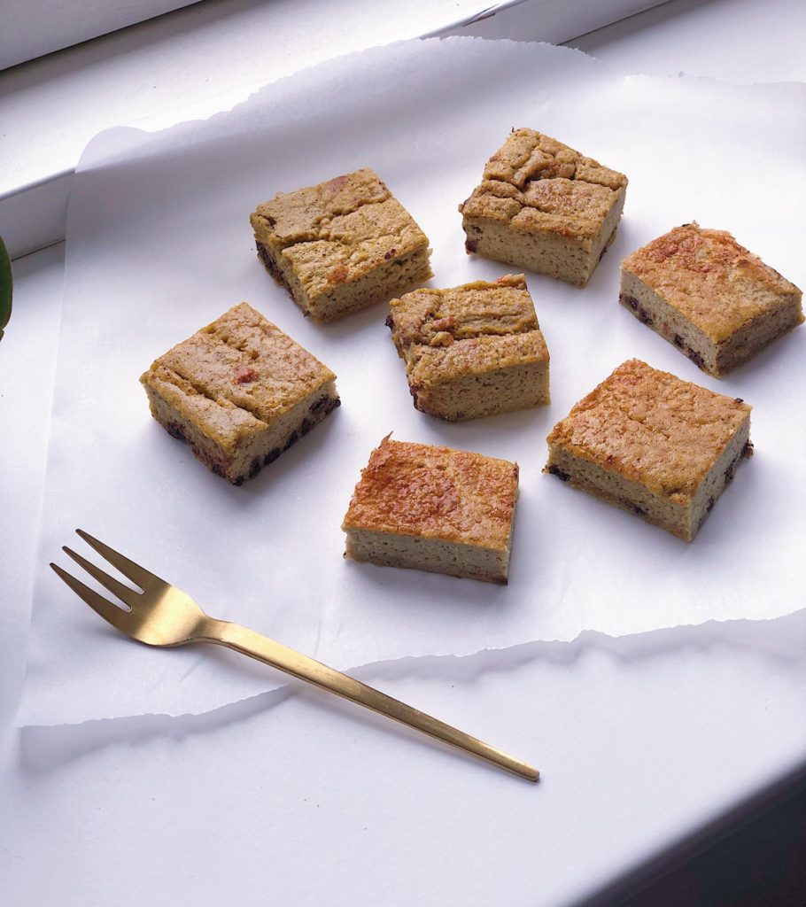 glutenfri og sukkerfri banankage af 3 ingredienser 