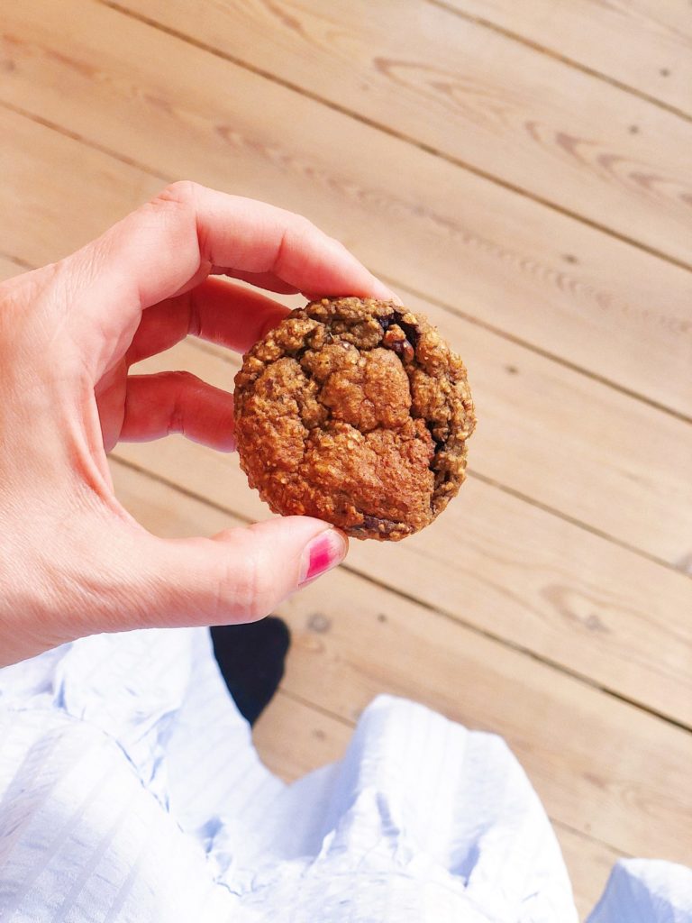 glutenfri blåbærmuffins med squash