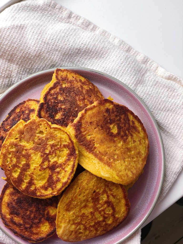 glutenfri græskarpandekager