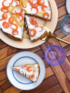 glutenfri gulerodskage